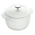 thumbnail image 1 of Staub Cast Iron  Petite French Oven, Dutch Oven, 1.5-quart,  serves 2, Made in France, Pure White, 1 of 3