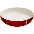 thumbnail image 1 of Staub Ceramic 11.5-inch Shallow Serving Bowl - Cherry, 1 of 4