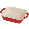 thumbnail image 1 of Staub Ceramic 13" x 9" Rectangular Baking Dish - Cherry, 1 of 2
