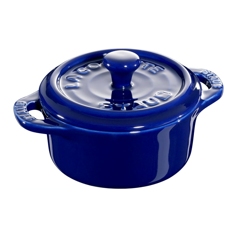  STAUB Cocotte Round 30cm Dark Blue: Home & Kitchen