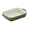 thumbnail image 1 of Staub Ceramic 7.5" x 6" Rectangular Baking Dish - Basil, 1 of 3