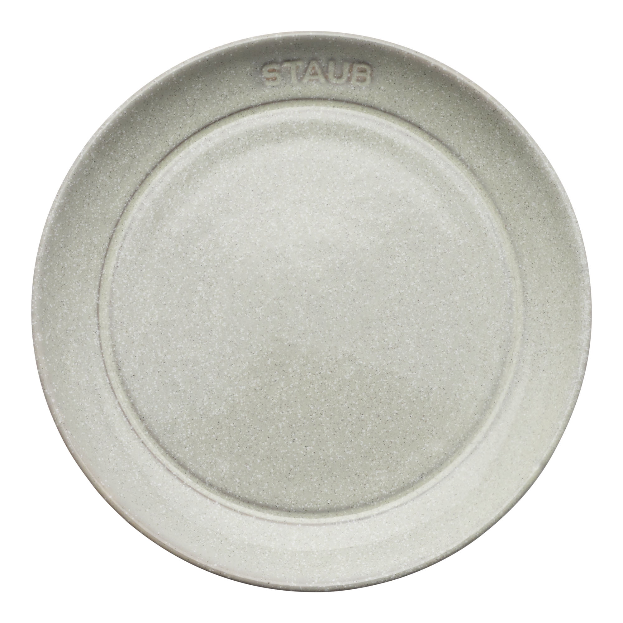 Staub White Truffle Porcelain 4-Piece Appetizer Plate Set
