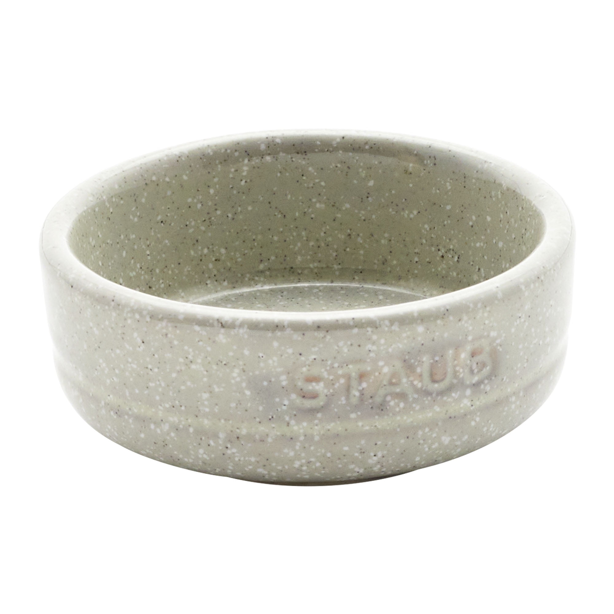 STAUB Stoneware Enamel Tableware - 4-pc White Truffle Condiment