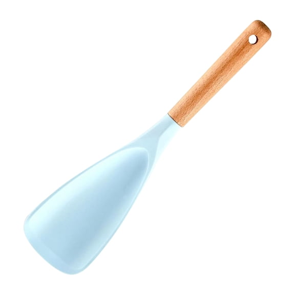 Staub Multifunction Spatula Cooking Spoon, 11.2" 2026 New Matte Silicone Cooking Utensils – Multifunction Spatula Spoon with Wood Handle, Kitchen Utensils