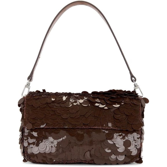 Staud Women's Timmy Shoulder Bag, Cacao