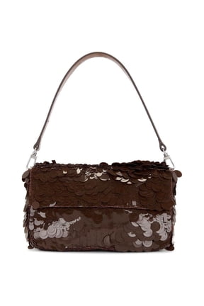 Women's Timmy Shoulder Bag, Cacao