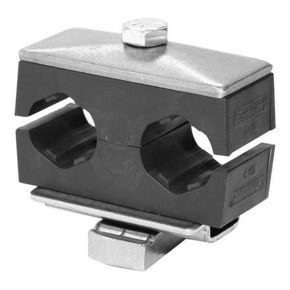 Stauff Beta Clamp,6 3/8mm OD,36 3/32mm CRA-106.4/06.4-ACT-GD-AS-U-W5-K-642012