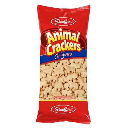Stauffer's Original Animal Snack Crackers, 32 oz Party Size Pillow Bag, Low Fat Snack for Kids & Adults
