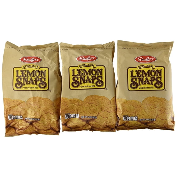 Stauffer's Lemon Snaps Cookies, 3 pack