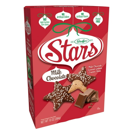 Stauffer's Milk Chocolate Graham Stars Cookies, 3-Pack 10 oz. Boxes