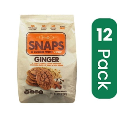 Stauffer's Original Ginger Snap Cookie 14 oz (Pack of 12)