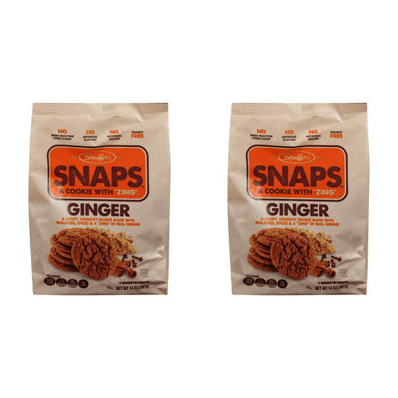 Stauffer's Original Recipe Ginger Snaps, 14 oz pack fo 2