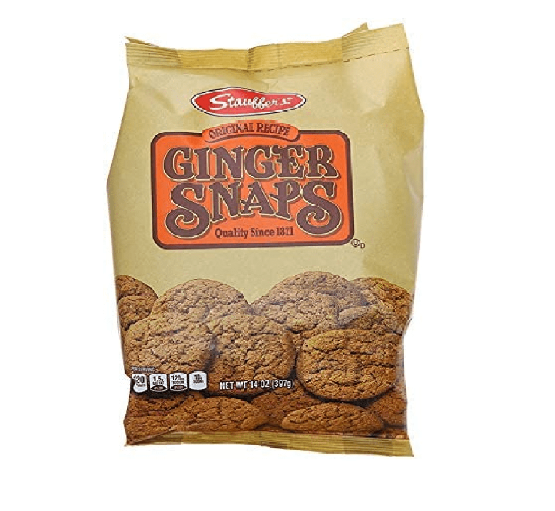 Stauffers Orignal Recipe Ginger Snaps, 14 OZ (Pack of 12)