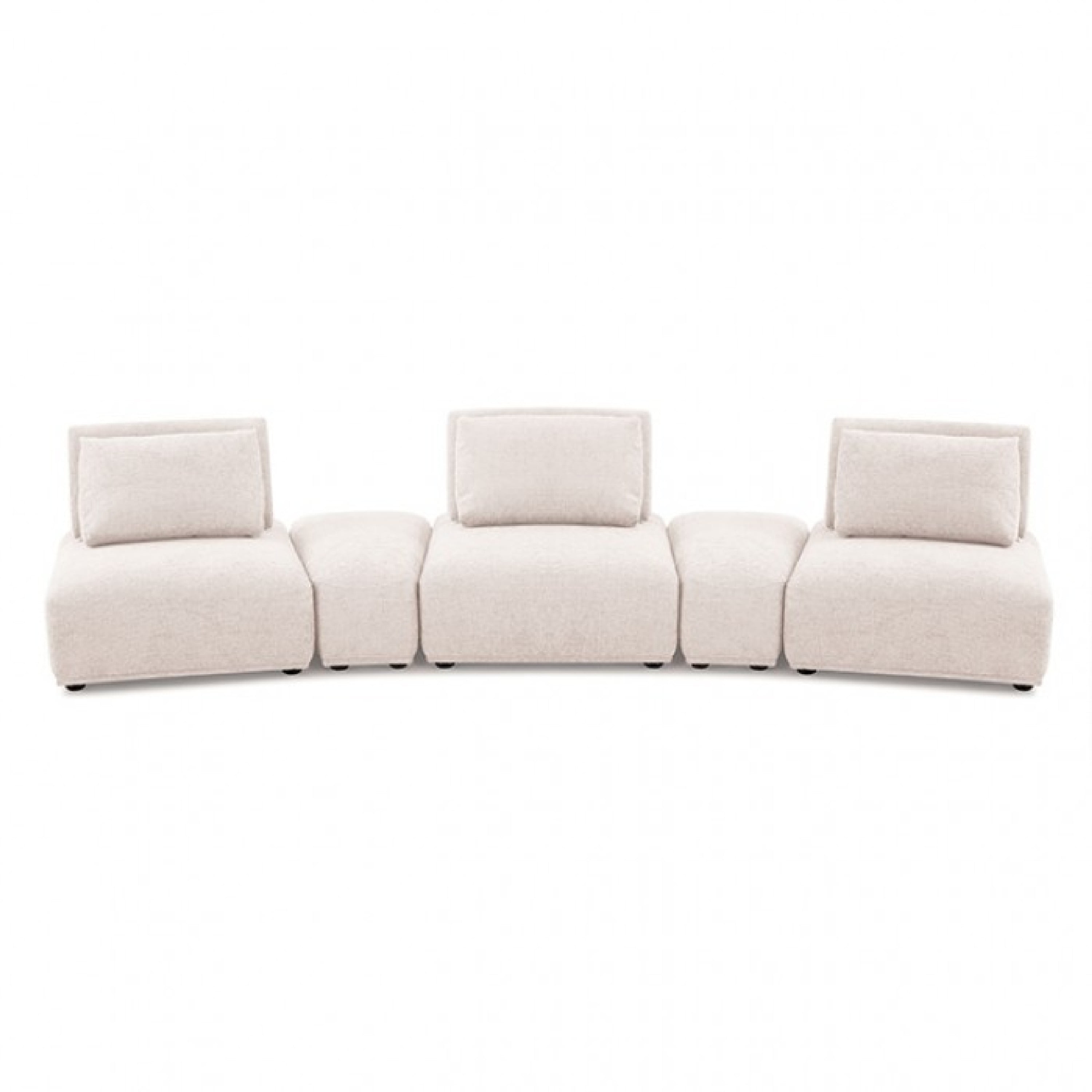 Stavan Modular Curved 3 Sofa