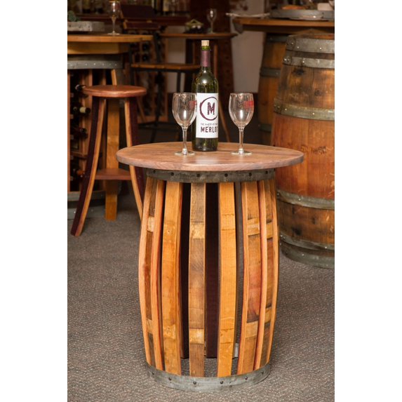Stave & Hoop End Table