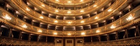 Stavovske Theater Prague Czech Republic Canvas Art - Panoramic Images (36 x 12)