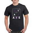 thumbnail image 1 of Stay Alive Quote T-Shirt Men -GoatDeals Designs, Male Small, 1 of 4