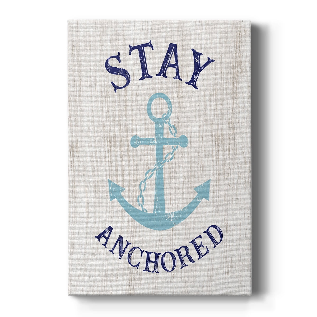Stay Anchored Premium Gallery Wrapped Canvas - Ready to Hang