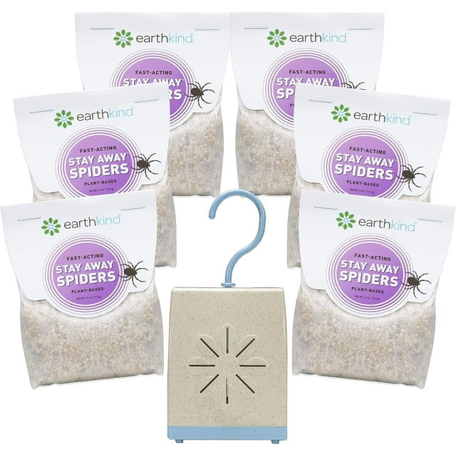 Stay Away Spiders Deterrent, 6Pack with Extended Release Pouch Pod