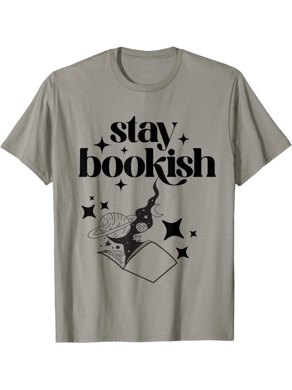 Stay Bookish Science Fiction Reader T Shirt All Size S-5XL