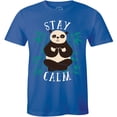 thumbnail image 1 of Stay Calm And Hug A Panda For Panda Lover Men's Gift T-Shirt, 1 of 4
