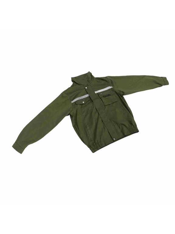 Stay Comfortable All Day with This Premium Cooling Fan Jacket, Innovative Air Conditioned Summer Workwear Clothing Designed for Men and Women, Perfect for High Temperature Outdoor Work, Size 2XL