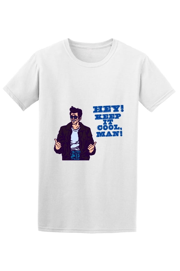 Stay Cool Rockabilly Man Tee Men's -Image by Shutterstock