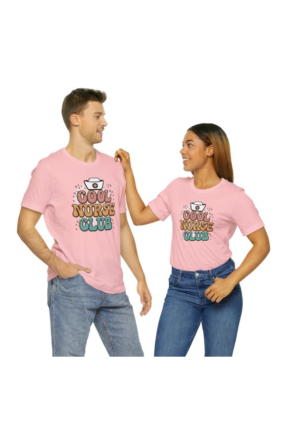 Stay Cool in our Nurse Club Graphic Tee - A Must-Have for Trendy Nurses!