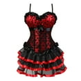 thumbnail image 1 of Stay Corset Women Corset Dress for Women Victorian Corset Skirt Set Lace Corset Dress 2XL, 1 of 3