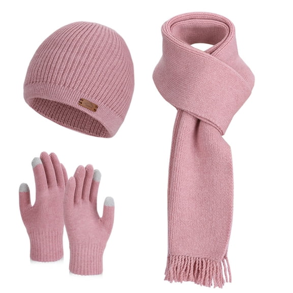 Stay Cozy All Winter Long With This Ultra Soft Knit Scarf And Hat Set Complete With Elegant Fringe For Cold Weather Adventures