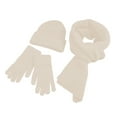 thumbnail image 1 of Stay Cozy All Winter Long With This Ultra Soft Knit Scarf and Hat Set Perfect For Layering in Cold Weather, 1 of 6