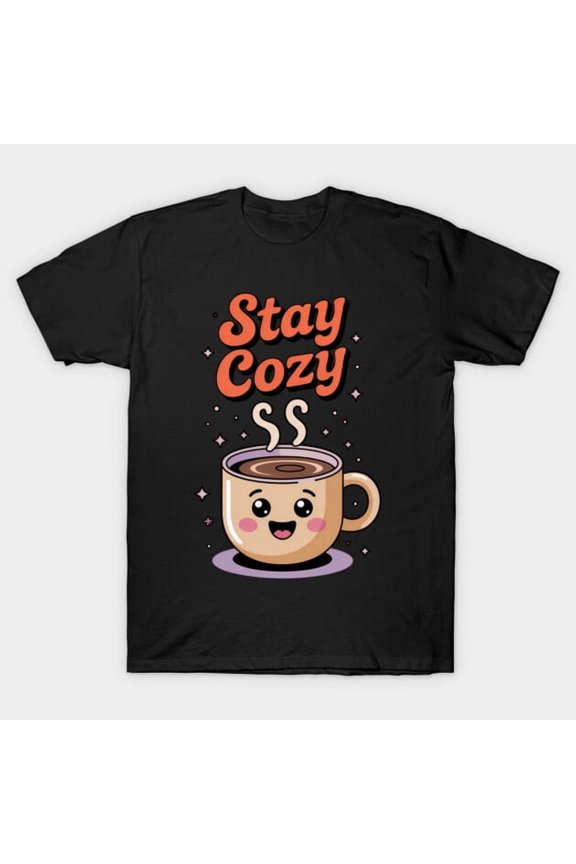 Stay Cozy Funny Autumn Fall Retro Hygge Sweater Weather Pumpkin Spice - New Arrival G4469 T-Shirt, for men and women, Up to Size 5XL