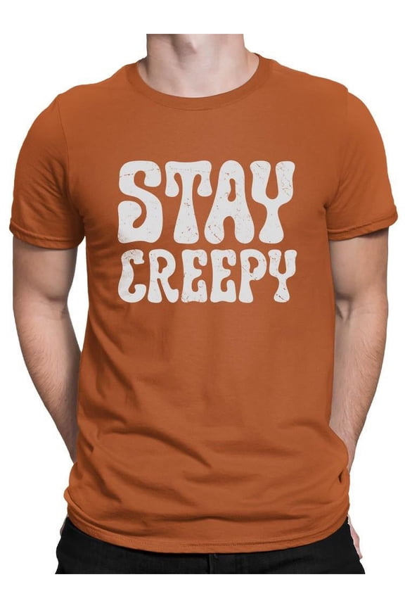 Stay Creepy Halloween Tee T-shirt Color Men's