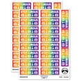 thumbnail image 1 of Stay Curious Science Beakers Teacher Student School Sticker Set - Rainbow - Gloss Finish - 2.00" Large, 1 of 7