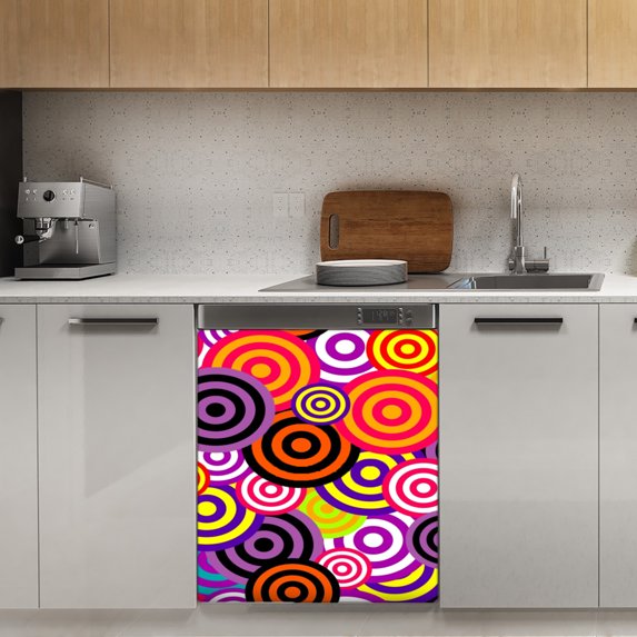 Stay Focused Dishwasher Magnet Cover Decorative Sticker for Home Cabinet Kitchen 23" x26"