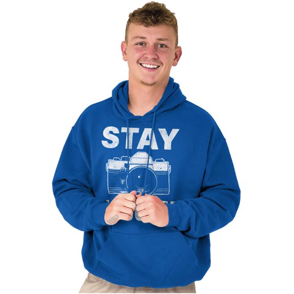 Stay Focused Photographer Camera Pun Hoodie Sweatshirt Women Men Brisco Brands X