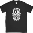 thumbnail image 1 of Stay Fresh T-Shirt Funny Trendy Barber Shop Razor Graphic Humor Tee - Black, 2XL, 1 of 1