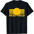 thumbnail image 1 of Stay Gold Ponyboy Outsiders Book Movie Novel Retro T-Shirt, 1 of 3