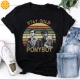thumbnail image 1 of Stay Gold Ponyboy Vintage T-Shirt, The Outsiders Shirt, 90s Movie Shirt, Crime Movie Shirt, Ponyboy Shirt, Outsiders Lovers Shirt, 1 of 3