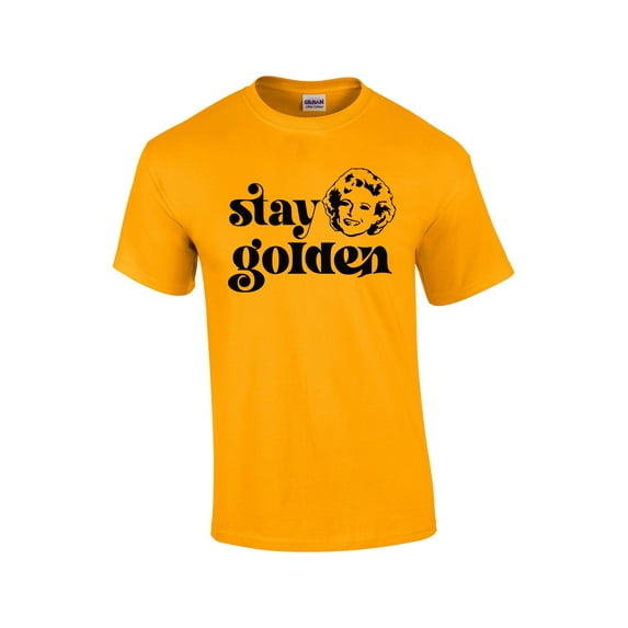 Stay Golden Rip Betty 1922-2021 Unisex Short Sleeve T-shirt Graphic Tee Graphic Tee-Gold-medium