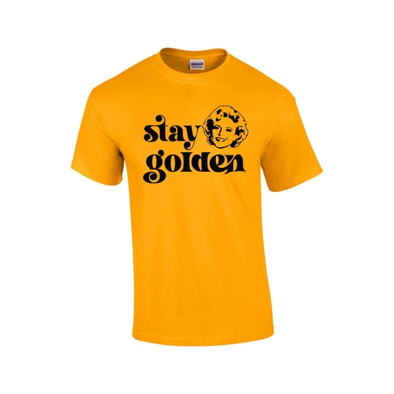 Stay Golden Rip Betty 1922-2021 Unisex Short Sleeve T-shirt Graphic Tee Graphic Tee-Gold-xxxl