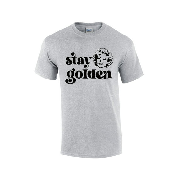 Stay Golden Rip Betty 1922-2021 Unisex Short Sleeve T-shirt Graphic Tee Graphic Tee-Sports Grey-medium