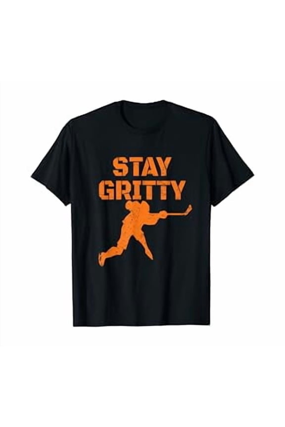 Stay Gritty Ice Hockey Vintage T-Shirt