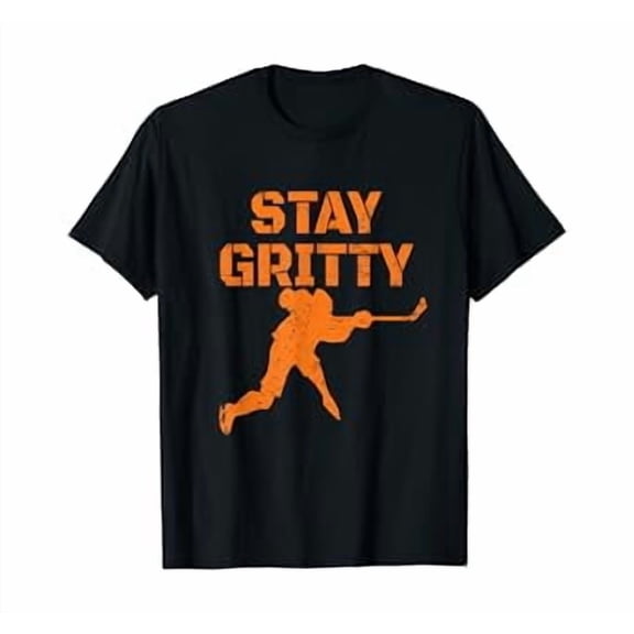 Stay Gritty Ice Hockey Vintage T-Shirt