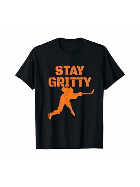 Stay Gritty Ice Hockey Vintage T-Shirt