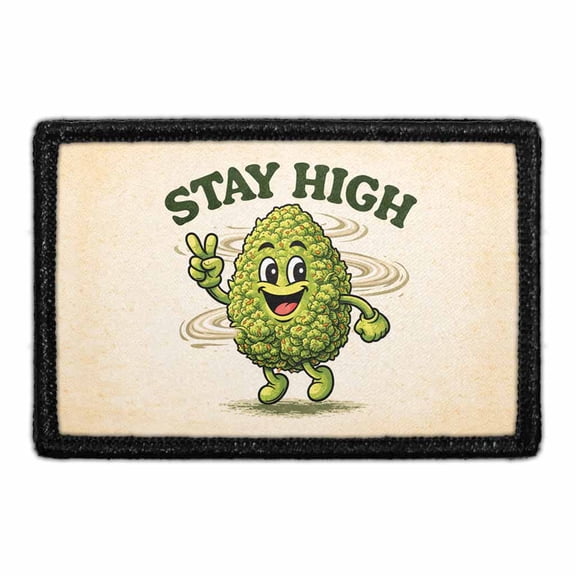 Stay High - Bud - Removable Patch