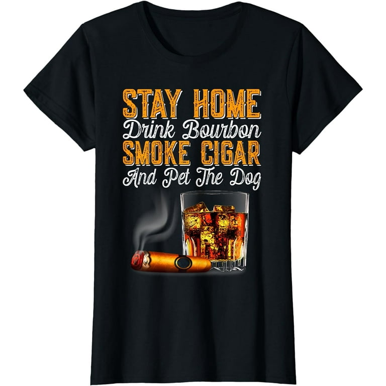 Bourbon & Cigars T-Shirt Bourbon & Cigars T-Shirt