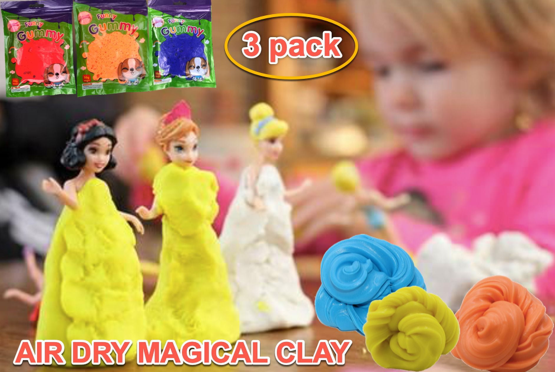 PLASTICINE MINI MODELLING PLAY CLAY GREAT PARTY BAGS FILLERS TOYS GIFTS  KIDS 35g