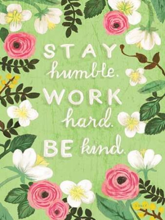 Stay Humble Canvas Art - Shelly Hely (18 x 24)