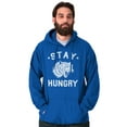 thumbnail image 1 of Stay Hungry Foodie Tiger Wolf Workout Hoodie Sweatshirt Women Men Brisco Brands S, 1 of 6